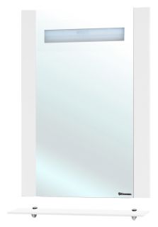 Зеркало с подсветкой Bellezza Берта 75см белый 00000001043